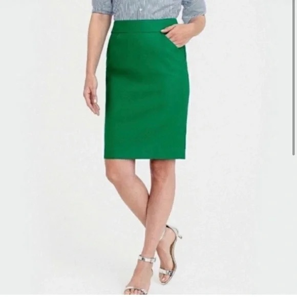 J. Crew Cotton Pencil Skirt - Picture 14 of 14